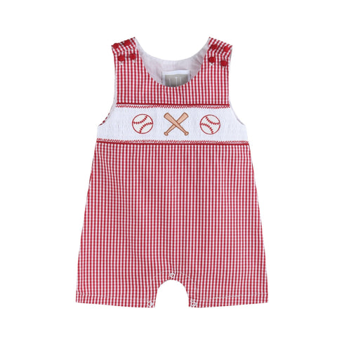red-gingham-baseball-smocked-shortalls-lil-cactus-sophias-styleApparel-1