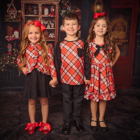 red-plaid-coat-just-for-littles®️ - Sophia's Style -3