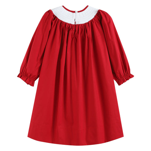 red-poplin-santa-long-sleeve-smocked-bishop-dress-lil-cactus-sophias-style-2