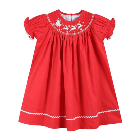 red-santa-sleigh-bishop-dress-lil-cactus-sophias-styleBishop Dress-1
