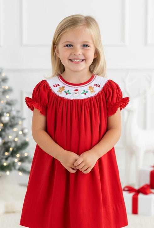 red-velvet-christmas-smocked-bishop-dress-lil-cactus-sophias-style-1