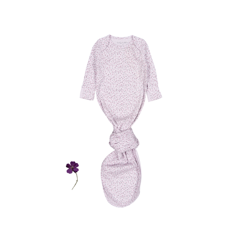 the-printed-baby-gown-lilac-bud Lovely Littles - Sophia's StyleBaby Gown-1