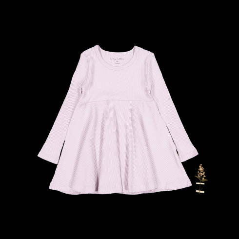 the-long-sleeve-dress-lilac Lovely Littles - Sophia's StyleLong Sleeve Dress-1