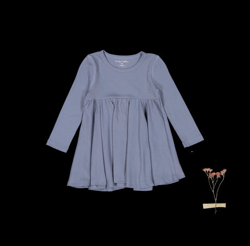 the-long-sleeve-dress-midnight Lovely Littles - Sophia's StyleLong Sleeve Dress-1