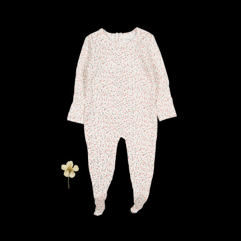the-printed-romper-pearl-bud Lovely Littles - Sophia's StyleBack Snap Romper-1