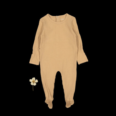 the-romper-tan Lovely Littles - Sophia's StyleBack Snap Romper-1