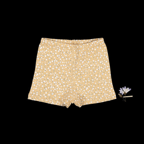 the-printed-short-tan-bud Lovely Littles - Sophia's StyleShorts-1