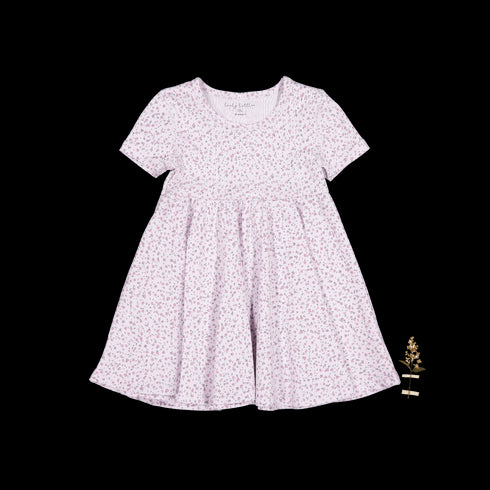 the-printed-short-sleeve-dress-lilac-bud Lovely Littles - Sophia's StyleShort Sleeve Dress-1