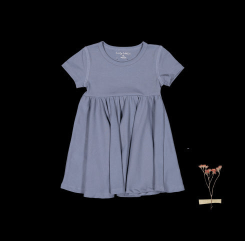 the-short-sleeve-dress-midnight Lovely Littles - Sophia's StyleShort Sleeve Dress-1