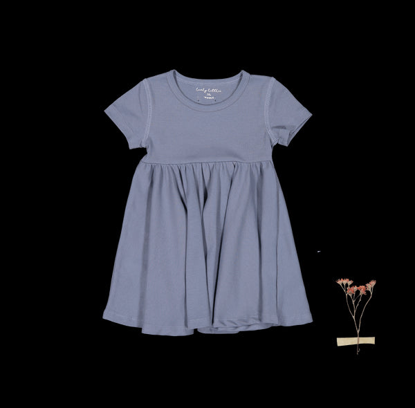 the-short-sleeve-dress-midnight Lovely Littles - Sophia's StyleShort Sleeve Dress-1