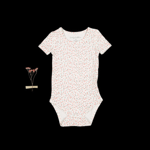 the-printed-short-sleeve-onesie-pearl-bud Lovely Littles - Sophia's StyleShort Sleeve Onesie-1