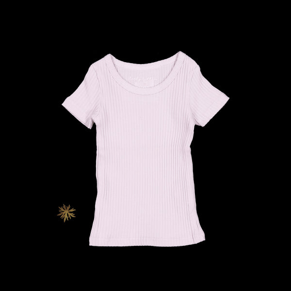 the-short-sleeve-tee-lilac Lovely Littles - Sophia's StyleShort Sleeve Tee-1