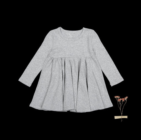 the-long-sleeve-dress-heather Lovely Littles - Sophia's StyleLong Sleeve Dress-1