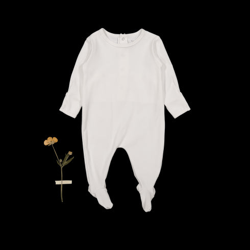 the-romper-white Lovely Littles - Sophia's StyleBack Snap Romper-1