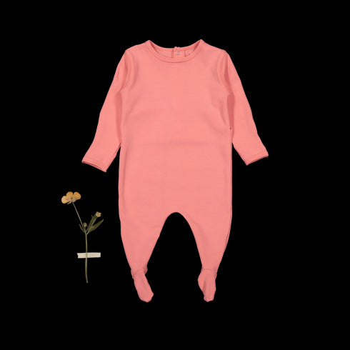 the-romper-coral Lovely Littles - Sophia's StyleBack Snap Romper-1