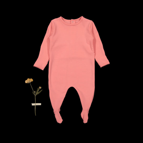 the-romper-coral Lovely Littles - Sophia's StyleBack Snap Romper-1