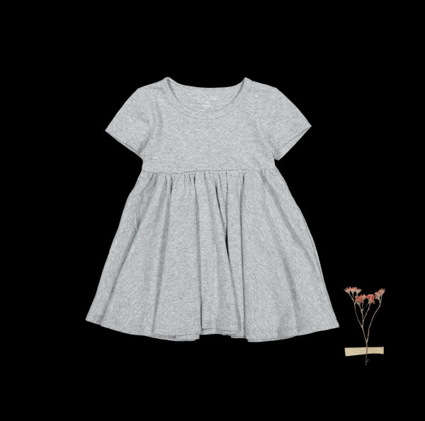 the-short-sleeve-dress-heather Lovely Littles - Sophia's StyleShort Sleeve Dress-1