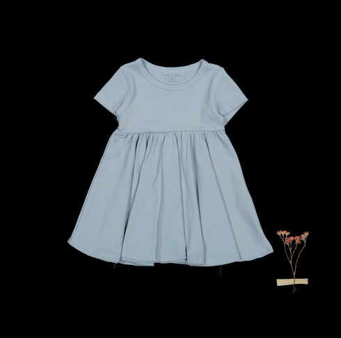 the-short-sleeve-dress-ocean Lovely Littles - Sophia's StyleShort Sleeve Dress-1