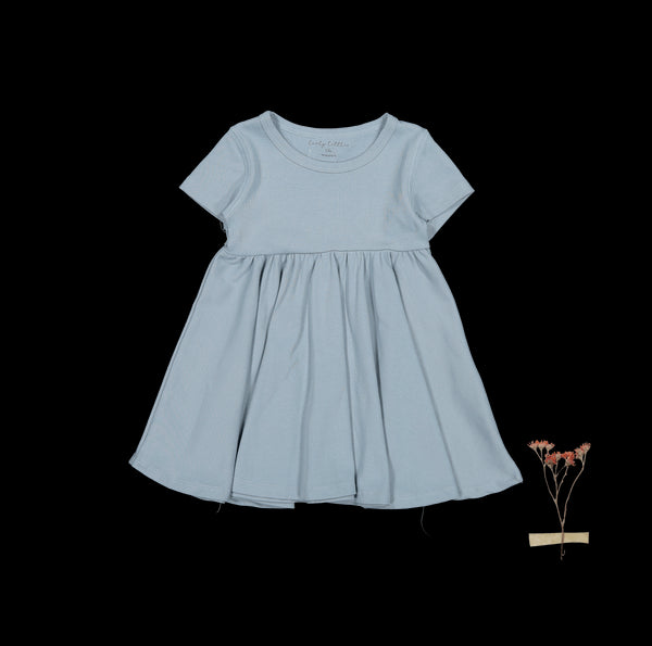 the-short-sleeve-dress-ocean Lovely Littles - Sophia's StyleShort Sleeve Dress-1