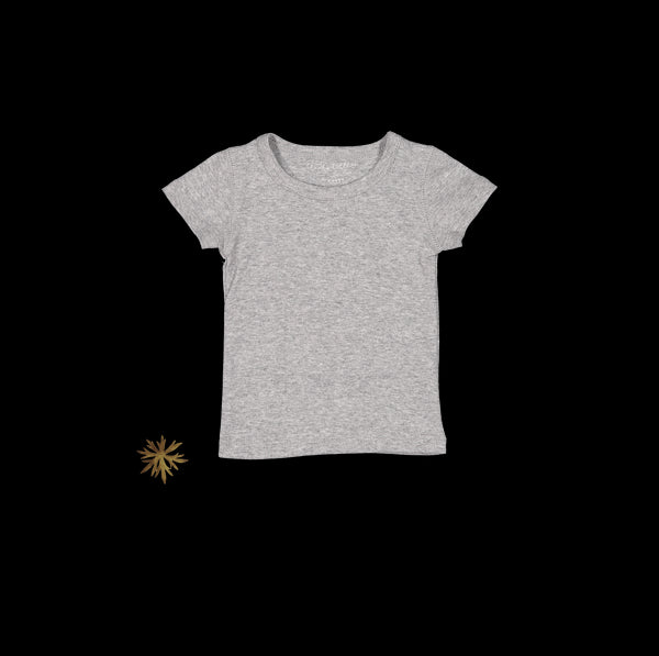 the-short-sleeve-tee-heather Lovely Littles - Sophia's StyleShort Sleeve Tee-1