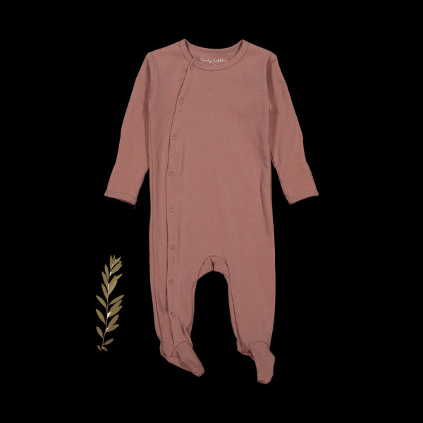 the-snap-romper-rosewood Lovely Littles - Sophia's StyleFront Snap Romper-1