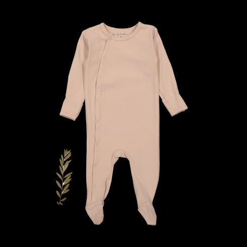 the-snap-romper-blush Lovely Littles - Sophia's StyleFront Snap Romper-1