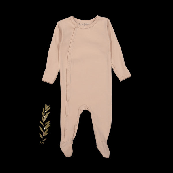 the-snap-romper-blush Lovely Littles - Sophia's StyleFront Snap Romper-1