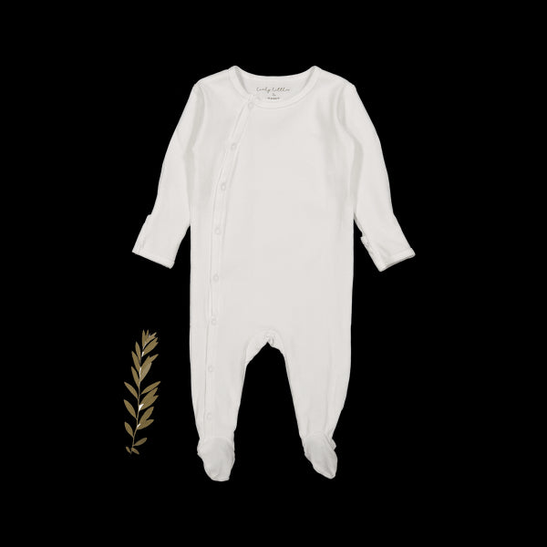 the-snap-romper-white Lovely Littles - Sophia's StyleFront Snap Romper-1