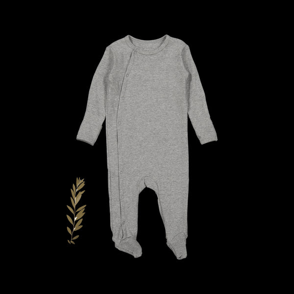 the-snap-romper-heather Lovely Littles - Sophia's StyleFront Snap Romper-1