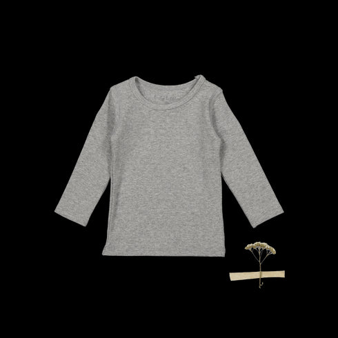 the-long-sleeve-tee-heather Lovely Littles - Sophia's StyleLong Sleeve Tee-1