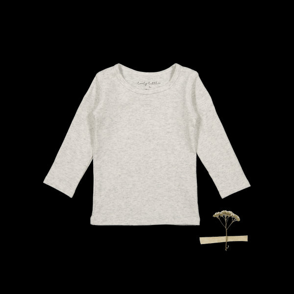 the-long-sleeve-tee-oatmeal Lovely Littles - Sophia's StyleLong Sleeve Tee-1