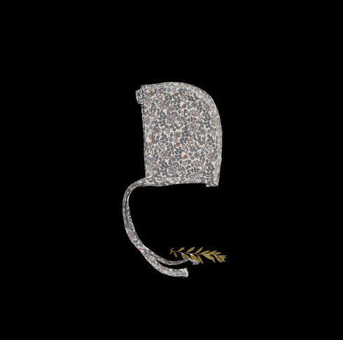 the-printed-bonnet-floral-cotton Lovely Littles - Sophia's StyleBonnet-1
