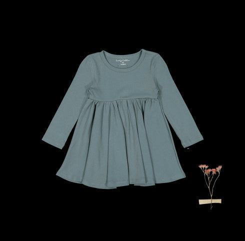 the-long-sleeve-dress-fern Lovely Littles - Sophia's StyleLong Sleeve Dress-1