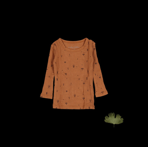 the-printed-long-sleeve-tee-mushroom Lovely Littles - Sophia's StyleLong Sleeve Tee-1