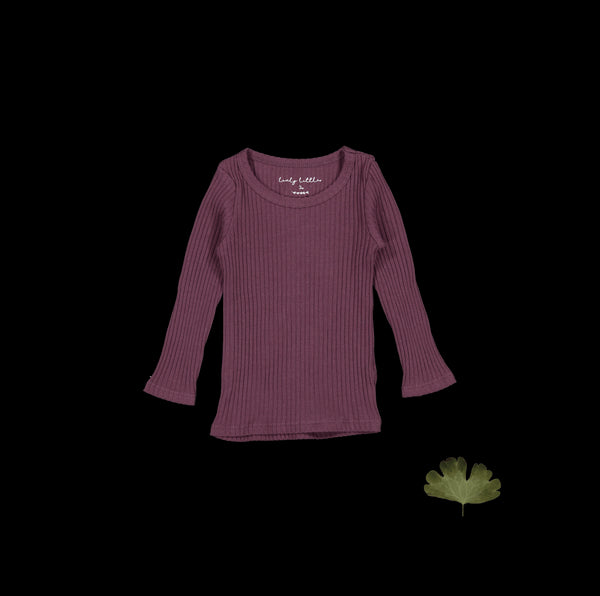 the-long-sleeve-tee-mulberry Lovely Littles - Sophia's StyleLong Sleeve Tee-1