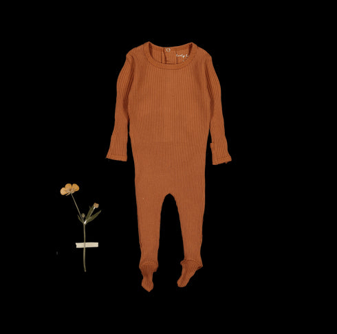 the-romper-caramel Lovely Littles - Sophia's StyleBack Snap Romper-1