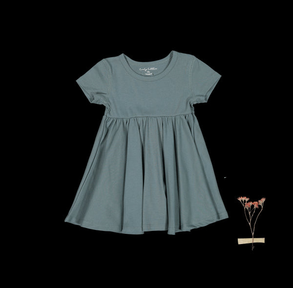 the-short-sleeve-dress-fern Lovely Littles - Sophia's StyleShort Sleeve Dress-1