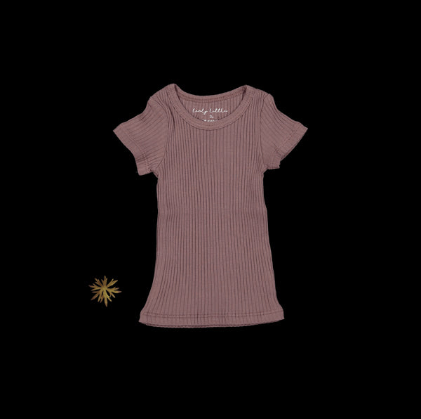 the-short-sleeve-tee-mink Lovely Littles - Sophia's StyleShort Sleeve Tee-1