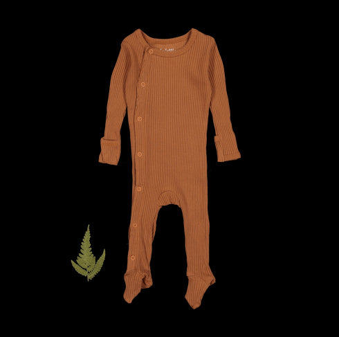 the-snap-romper-caramel Lovely Littles - Sophia's StyleFront Snap Romper-1