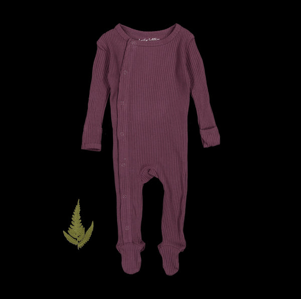 the-snap-romper-mulberry Lovely Littles - Sophia's StyleFront Snap Romper-1