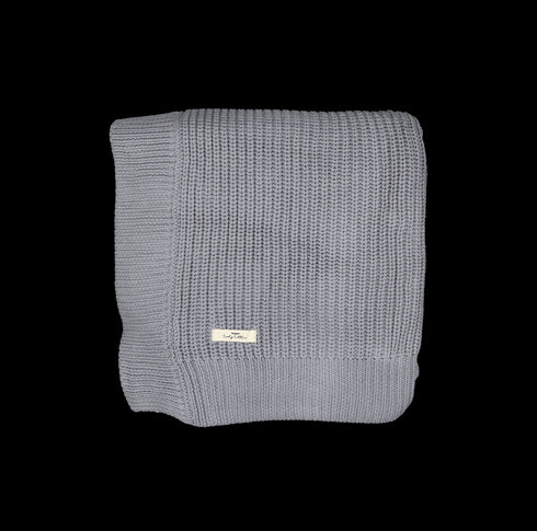 the-chunky-knit-blanket-slate Lovely Littles - Sophia's StyleKnit Blanket-1