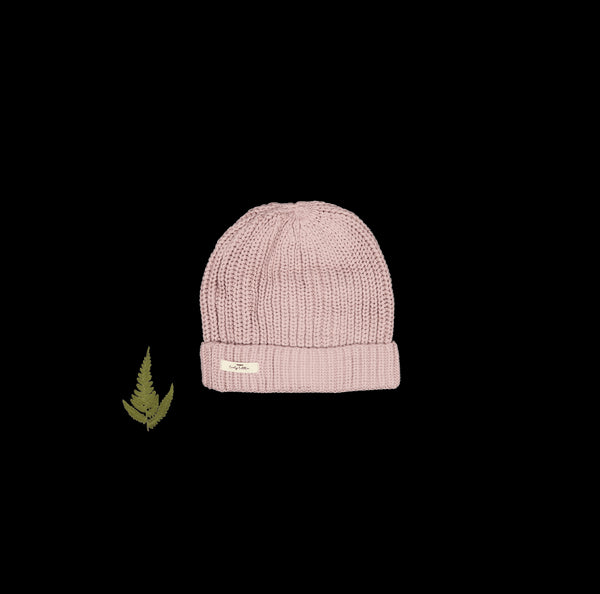 the-chunky-knit-hat-mauve Lovely Littles - Sophia's StyleKnit Hat-1