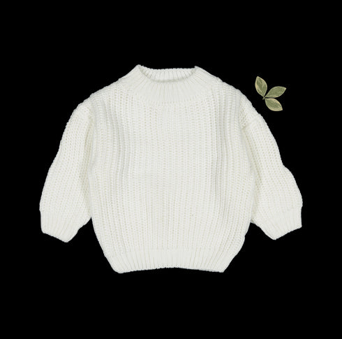 the-chunky-knit-sweater-white Lovely Littles - Sophia's StyleKnit Sweater-1