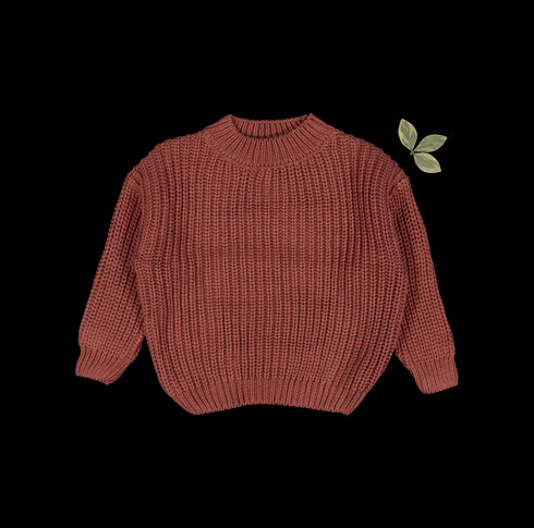 the-chunky-knit-sweater-rosewood Lovely Littles - Sophia's StyleKnit Sweater-1