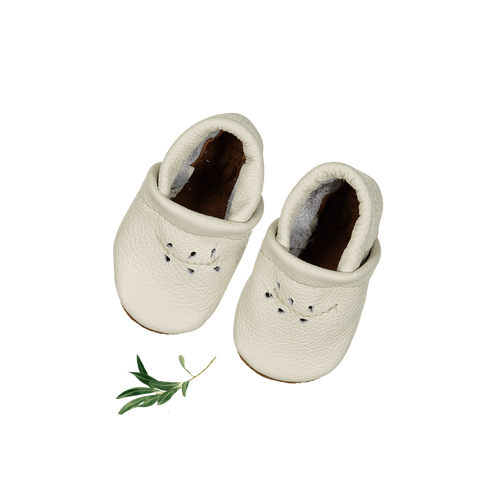 the-leather-mocc-bone Lovely Littles - Sophia's StyleShoes-1