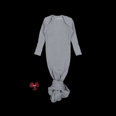 the-baby-gown-slate Lovely Littles - Sophia's StyleBaby Gown-1