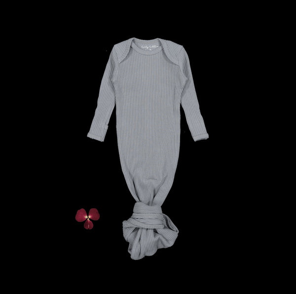 the-baby-gown-slate Lovely Littles - Sophia's StyleBaby Gown-1