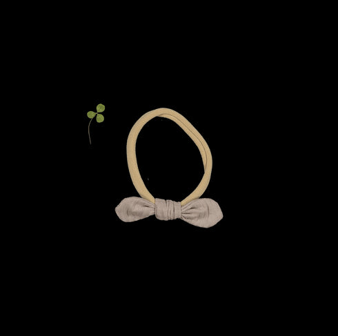 the-bow-taupe Lovely Littles - Sophia's StyleBow-1