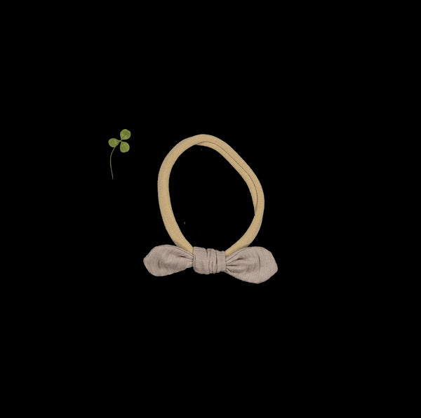 the-bow-taupe Lovely Littles - Sophia's StyleBow-1