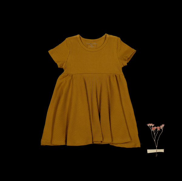 the-short-sleeve-dress-cider Lovely Littles - Sophia's StyleShort Sleeve Dress-1
